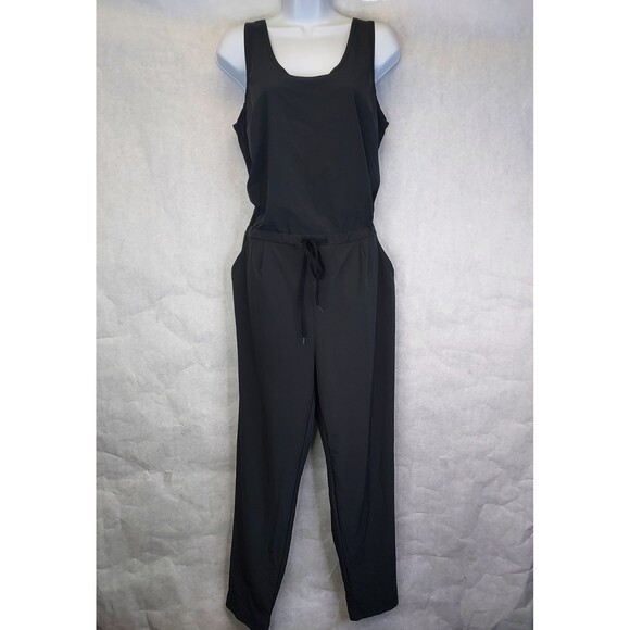 Columbia Pants - Columbia Anytime Tank Jumpsuit Women's M Pockets Outdoor Nature Hiking Gorpcore